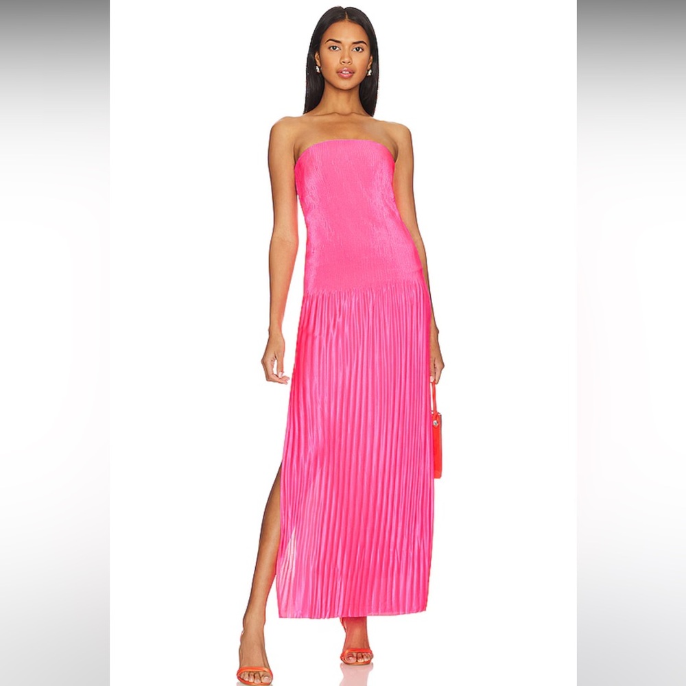 Anita Maxi Dress in Bright Pink XL from Revolve